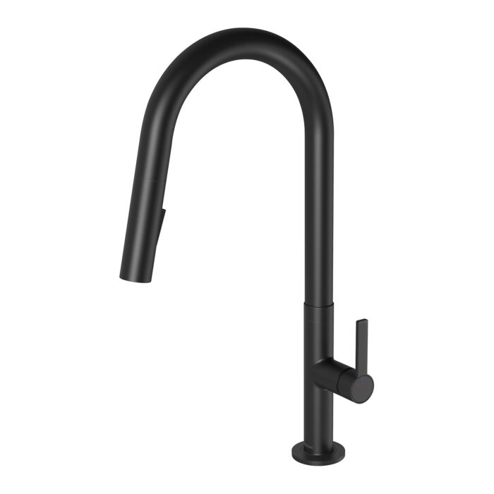 Lexi MKII Pull Out Sink Mixer Matt Black Tap